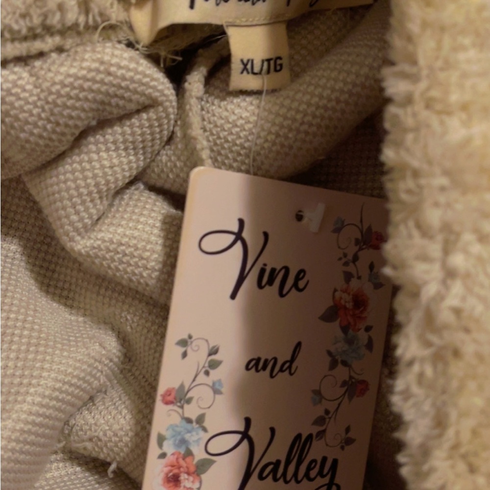 Vine and Valley Cream Knit Sweater